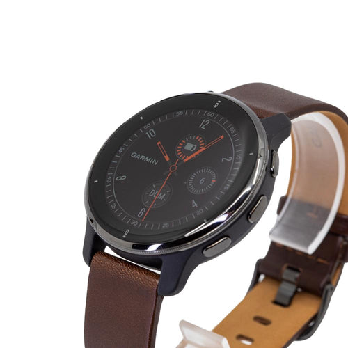 2 Plus Black – 010-02496-15 Corso Vinci Brown Venu Smartwatch Garmin