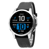 010-02539-01-Garmin 010-02539-01 Fenix 7S Silver Graphite Smartwatch