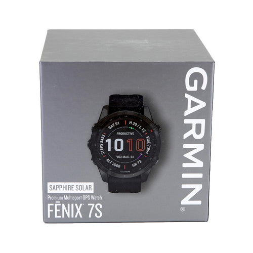 010-02539-25-Garmin 010-02539-25 Fenix 7S Carbon Grey Smartwatch Solar