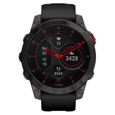 010-02582-11-Garmin 010-02582-11 Epix Black Titanium  Smartwatch