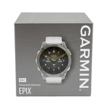 010-02582-21-Garmin 010-02582-21 Epix White Titanium Smartwatch
