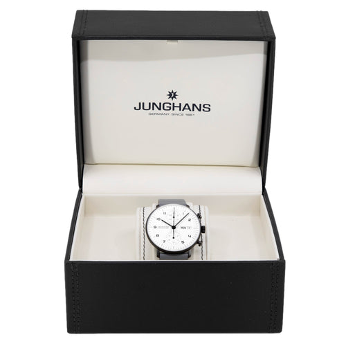 27/4008.03-Junghans Uomo 27/4008.03 Max Bill Chronoscope Auto