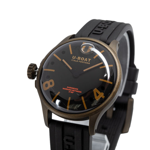 9549-U-Boat Men's 9549 Darkmoon 40 mm Bronze Curved Dial Watch