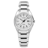 EW2210-53A-Citizen Donna EW2210-53A Super Titanium  Eco-Drive