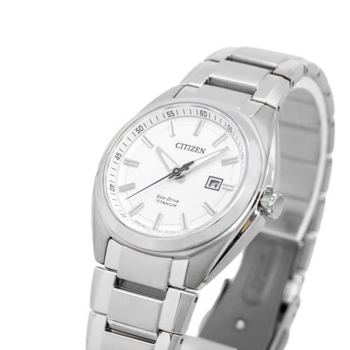 EW2210-53A-Citizen Donna EW2210-53A Super Titanium  Eco-Drive