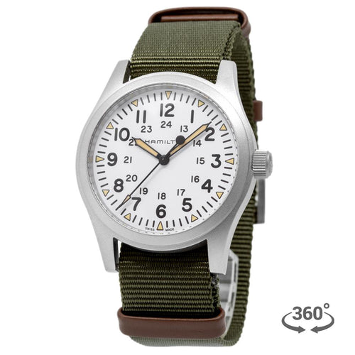 H69529913-hamilton Uomo H69529913 Khaki Field Mechanical 