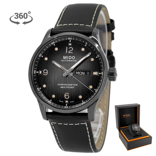 M0384313605700- Mido Uomo M038.431.36.057.00 Multifort M Chronometer Auto