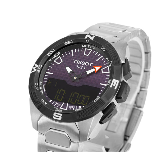 T1104204405100-Tissot Uomo T110.420.44.051.00 Expert Solar Titanium 