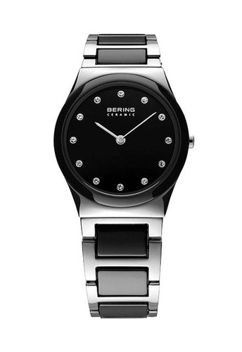 32230-742-Bering Time Donna 32230-742 Ceramic Polished Black Watch