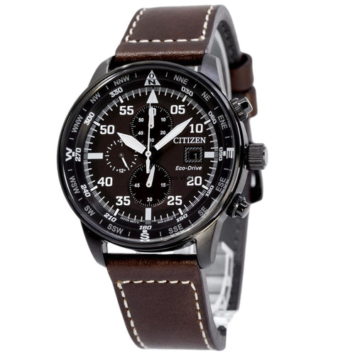 CA0695-17E-Citizen Uomo CA0695-17E Aviator Chrono Eco-Drive