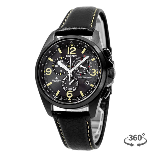 CB592515E-Citizen Uomo CB592515E Radiocontrollato Pilot Nero 