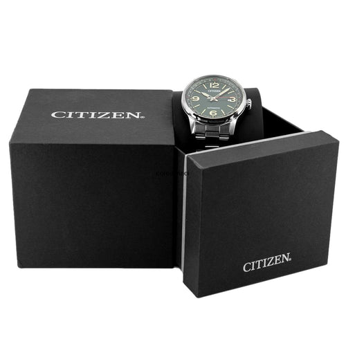 NJ0160-87X-Citizen Uomo NJ0160-87X Pilot Acciaio Automatico