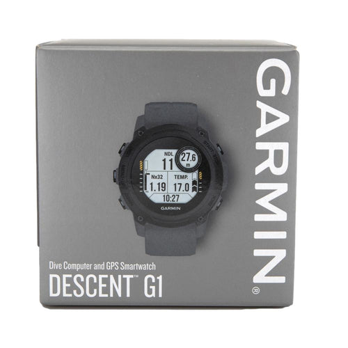 010-02604-10-Garmin Uomo 010-02604-10 Descent G1 Slate Grey 