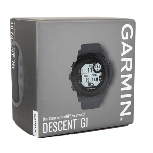 010-02604-10-Garmin Uomo 010-02604-10 Descent G1 Slate Grey 