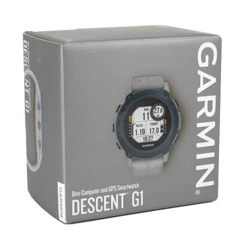 010-02604-11-Garmin Uomo 010-02604-11 Descent G1 Power Grey 
