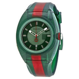 YA137113_-Gucci Unisex YA137113 Sync Rosso e Verde