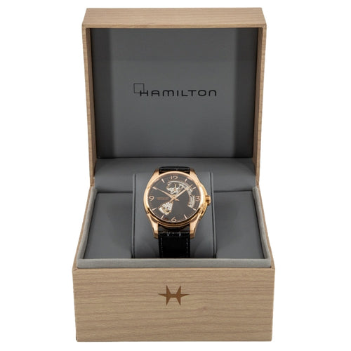 H32575735-Hamilton Uomo H32575735 Jazzmaster Open Heart Auto