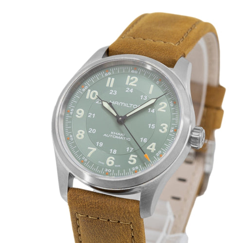 H70205860-Hamilton Uomo H70205860 Khaki Field Titanium Auto