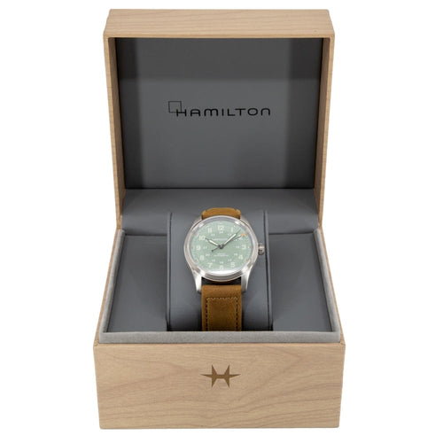 H70205860-Hamilton Uomo H70205860 Khaki Field Titanium Auto
