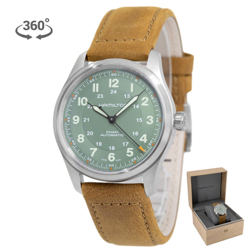 H70205860-Hamilton Uomo H70205860 Khaki Field Titanium Auto