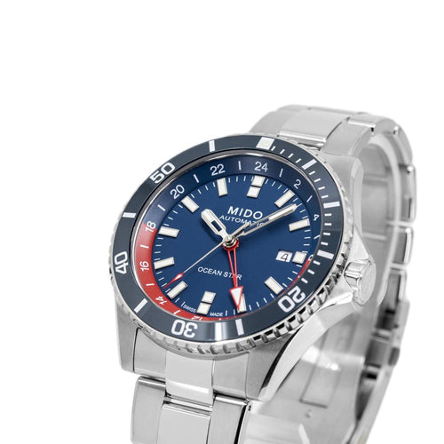 M0266291104100-Mido M026.629.11.041.00 OaceanStar GMT Sp.Ed Pepsi