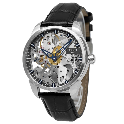 T0704051641100-Tissot Uomo  T070.405.16.411.00 Squelette Skeleton Dial 
